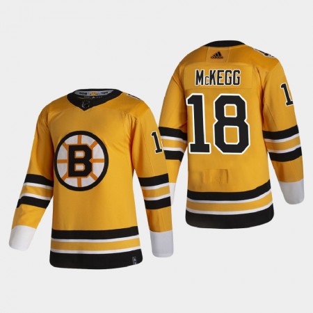 Camisola Boston Bruins Greg McKegg 18 2020-21 Reverse Retro Authentic - Homem